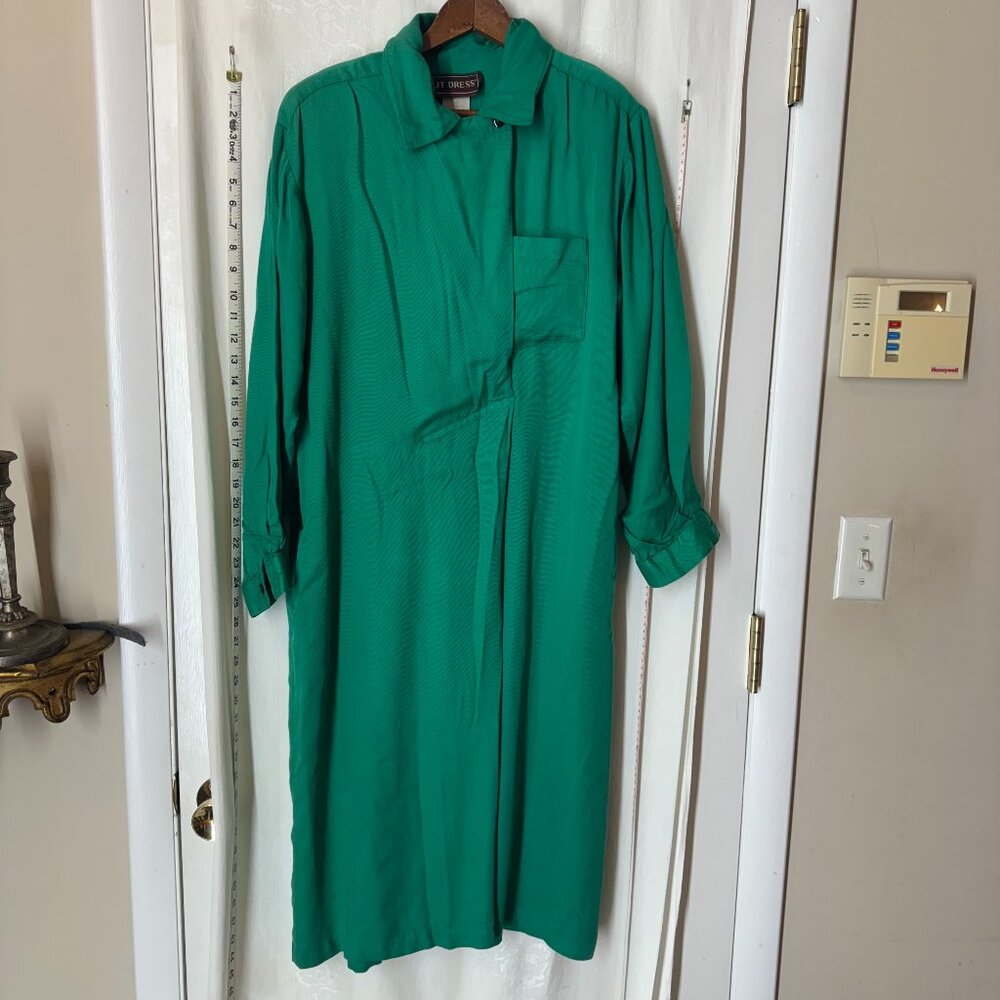 Vintage JT Green Dress